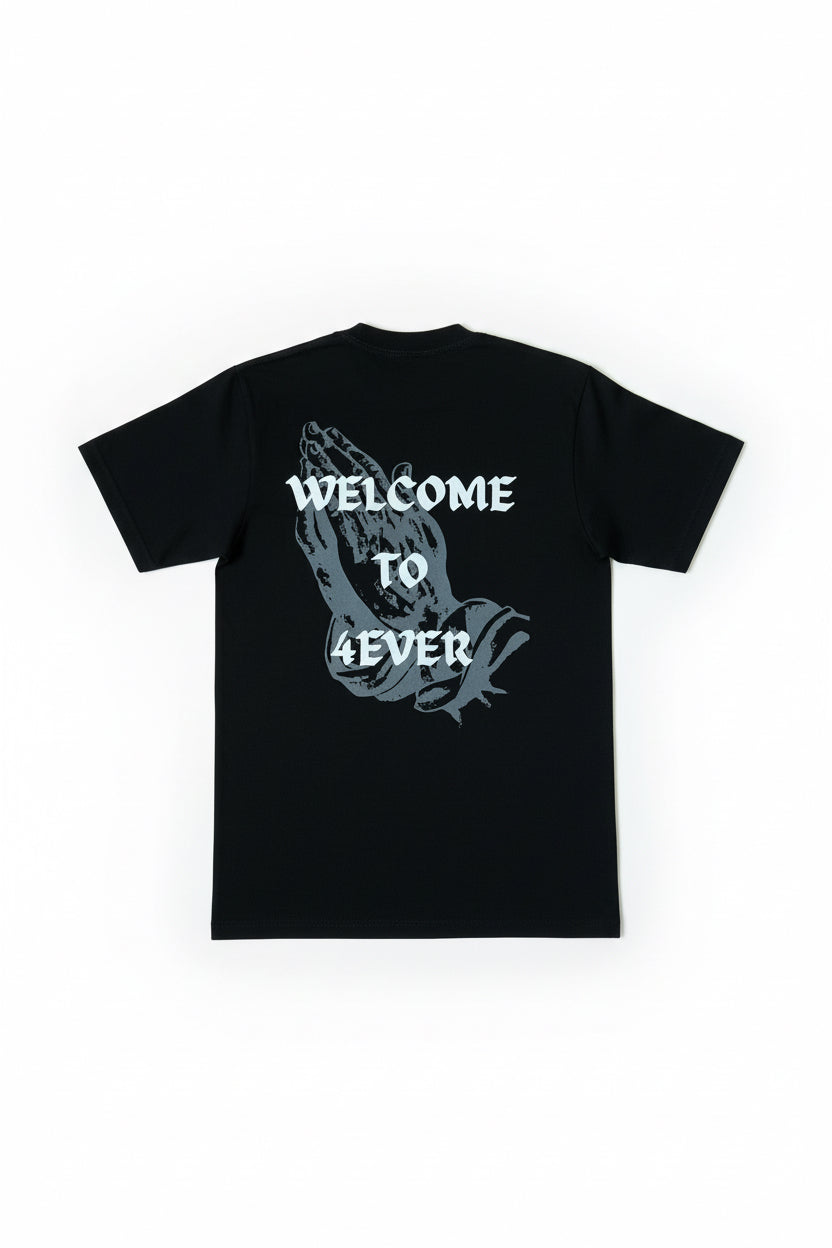 4Ever Rose T-Shirt (Black)